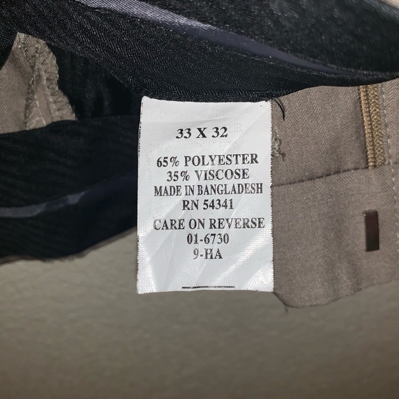 Louis Raphael Dress pants 33x32 - Picture 3 of 4